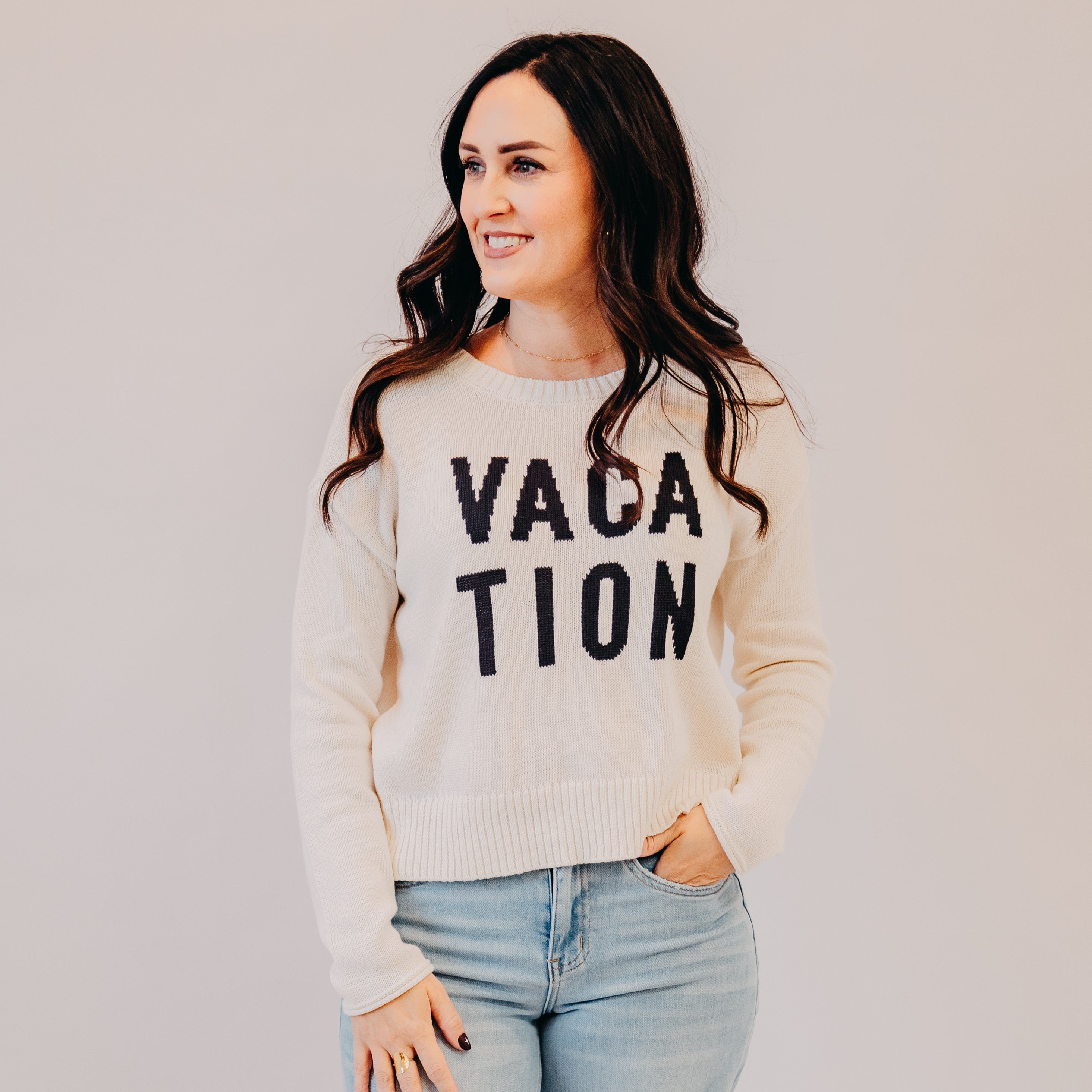Z Supply Beach Embroidered Sweater