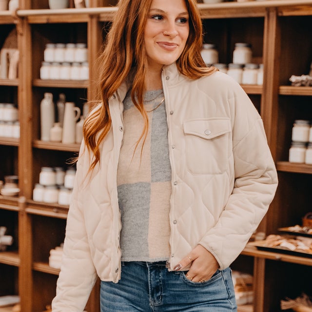Women s Shackets Vests and Jackets Mustard Seed Boutique Mustard Seed Boutique
